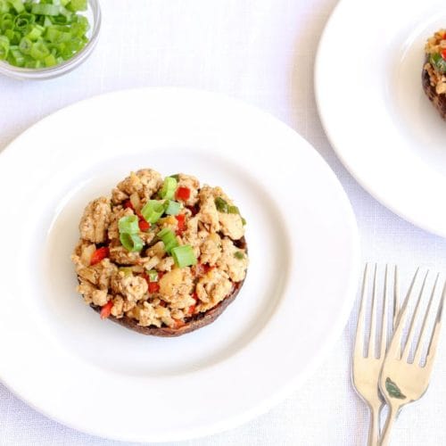 Asian Chicken Portabella Wraps Kiss in the Kitchen