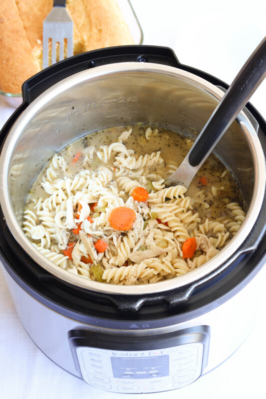 Gluten-free chicken noodle soup